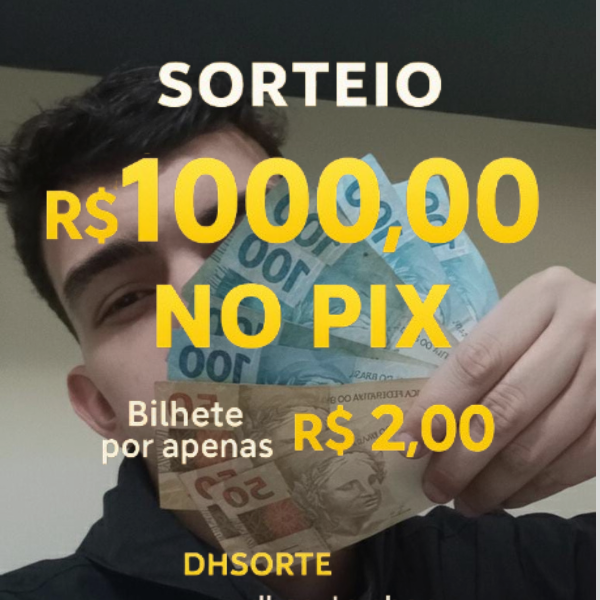 R$ 2,00 pra R$ 1.000,00